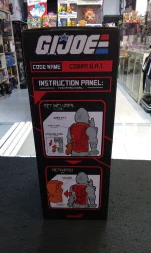 G.I. JOE COBRA B.A.T. SUPER CYBORG ACTION FIGURE NUOVO SIGILLATO - 3