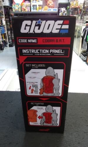 G.I.JOE COBRA B.A.T. SUPER CYBORG ACTION FIGURE NUOVO SIGILLATO - 3