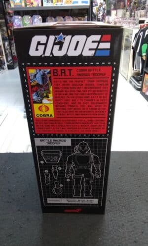 G.I.JOE COBRA B.A.T. SUPER CYBORG ACTION FIGURE NUOVO SIGILLATO - 4