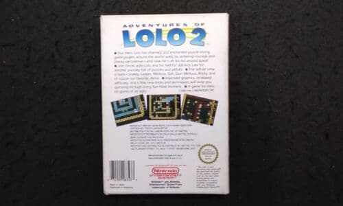 NINTENDO NES ADVENTURES OF LOLO 2 PAL A ITA CONDIZIONI FOTO - 2
