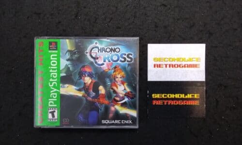 SONY PS1 CHRONO CROSS NTSC GREATEST HITS CONDIZIONI FOTO
