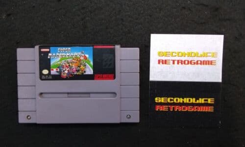 SNES SUPER NINTENDO SUPER MARIO KART NTSC SOLO CARTUCCIA FOTO