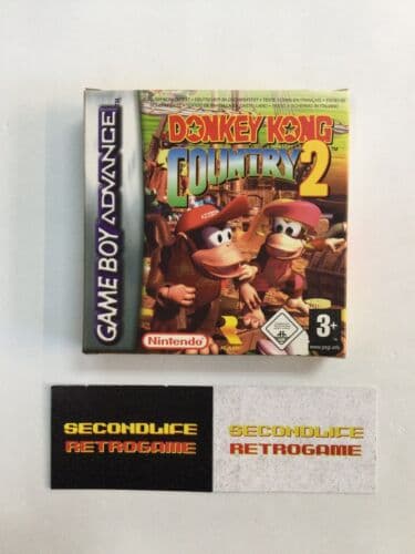 NINTENDO GAME BOY ADVANCE DONKEY KONG COUNRY 2 PAL ITA MULTI CONDIZIONI FOTO