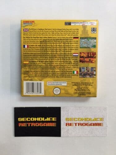 NINTENDO GAME BOY ADVANCE DONKEY KONG COUNRY 2 PAL ITA MULTI CONDIZIONI FOTO - 2