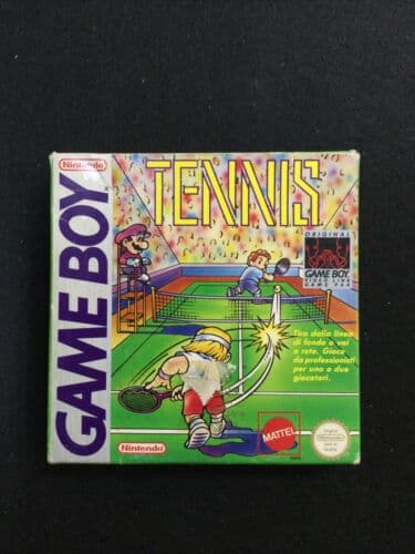 NINTENDO GAME BOY TENNIS MATTEL VERSIONE ITALIANA CONDIZIONI FOTO