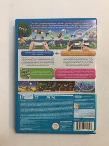 NINTENDO WII U NEW SUPER MARIO BROS U + NEW SUPER LUIGI U PAL CONDIZIONI FOTO - 2