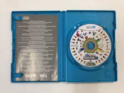 NINTENDO WII U NEW SUPER MARIO BROS U + NEW SUPER LUIGI U PAL CONDIZIONI FOTO - 4