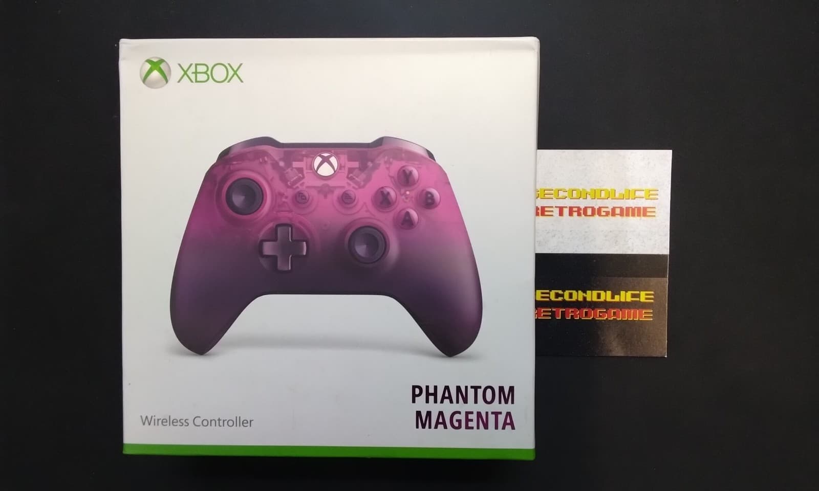 XBOX ONE WINDOWS  WIRELESS CONTROLLER PHANTOM MAGENTA EDIZIONE SPECIALE FOTO