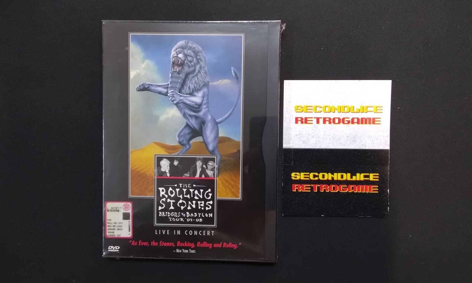 DVD SPINNER THE ROLLING STONES BRIDGES TO BABYLON LIVE IN CONCERT NEW SEALED