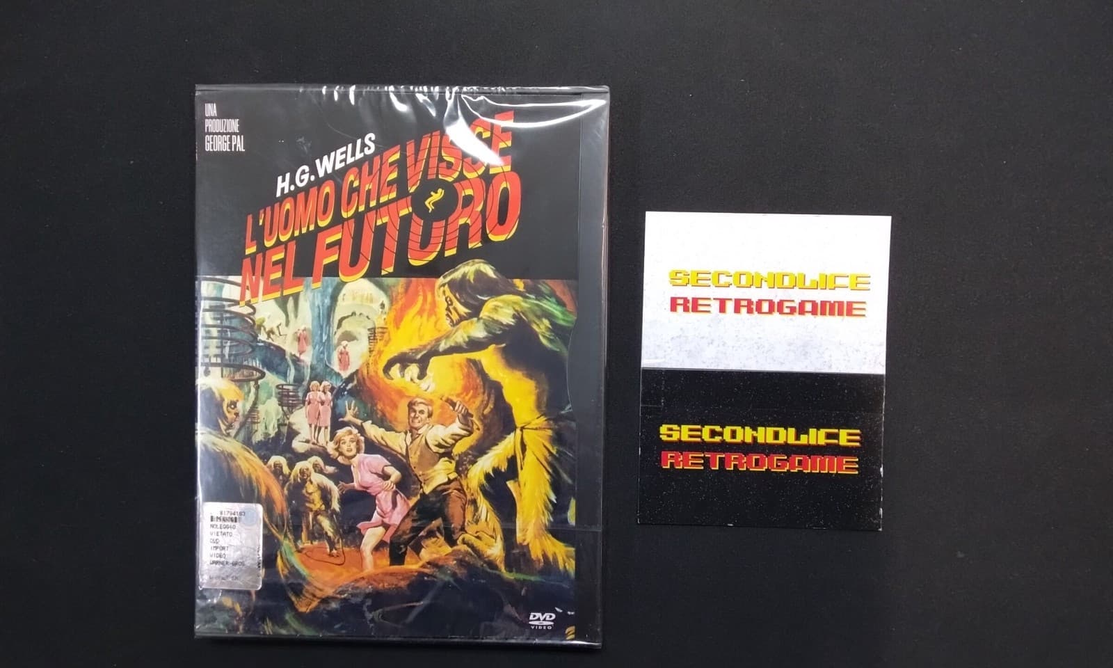 DVD SPINNER L'UOMO CHE VISSE NEL FUTURO ITALIANO NUOVO SIGILLATO FOTO