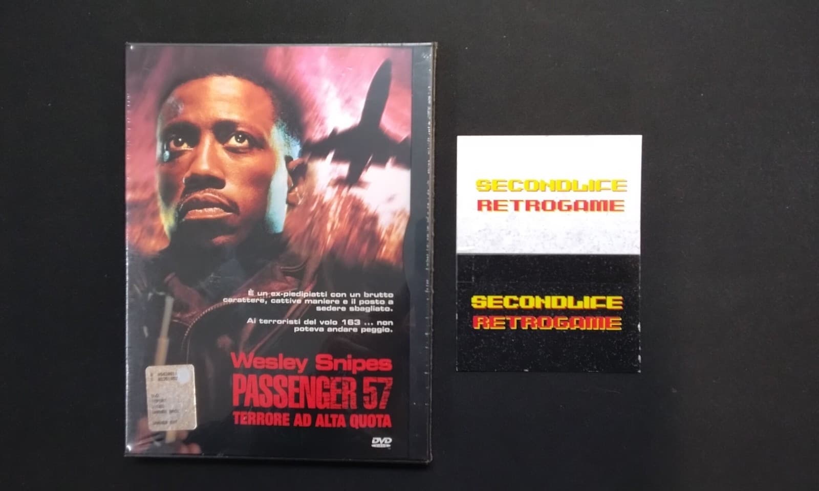 DVD SPINNER PASSENGER 57 TERRORE AD ALTA QUOTA ITALIANO NUOVO SIGILLATO FOTO