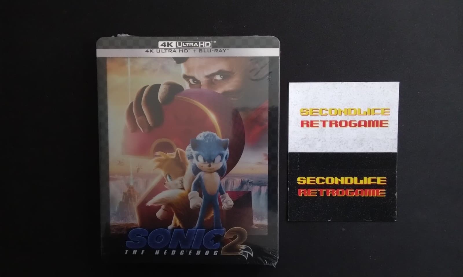 BLU-RAY 4K ULTRAHD SONIC 2 ITALIANO NUOVO SIGILLATO