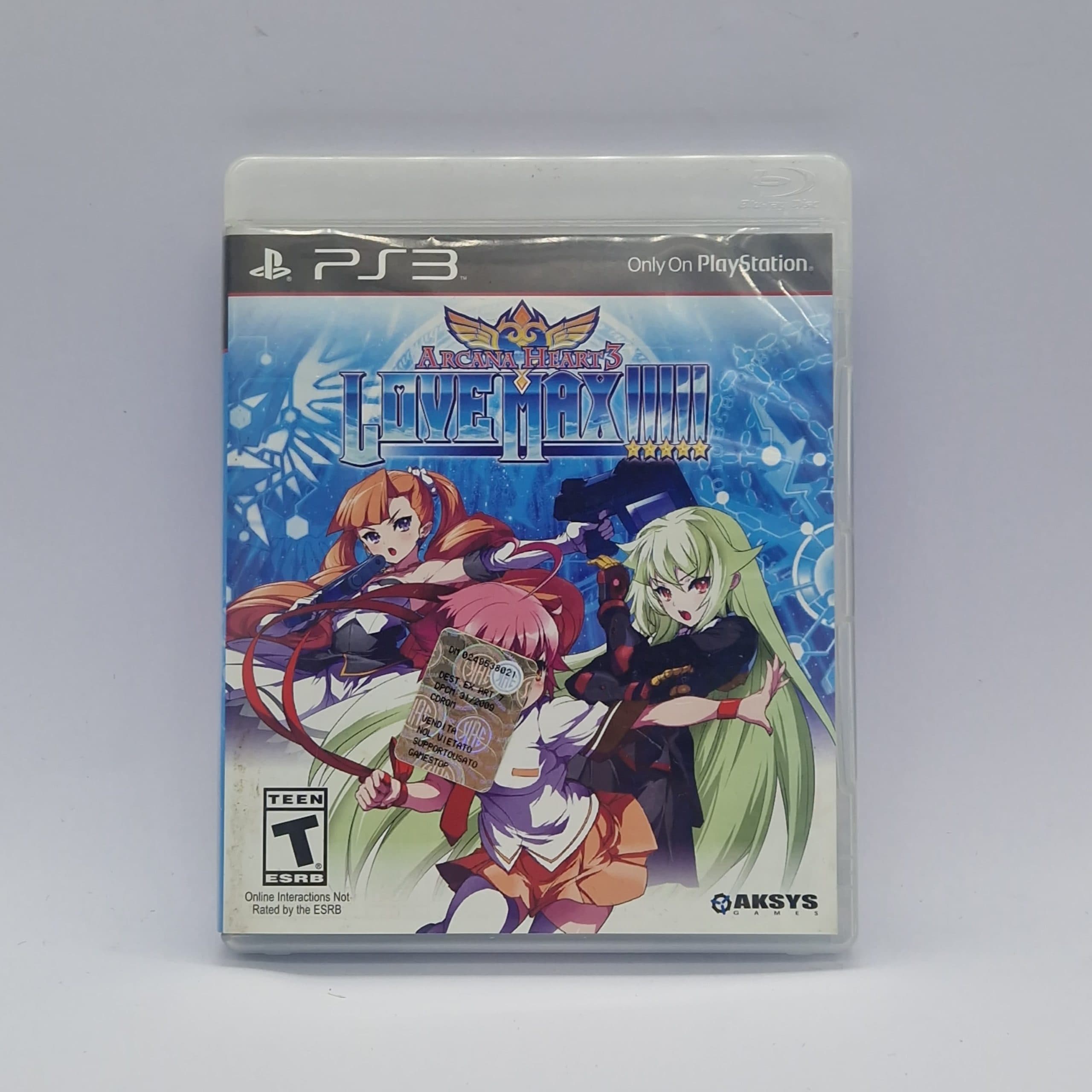 ARCANA HEART 3: LOVE MAX !!!!! PS3