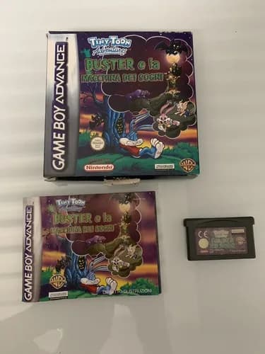 GAME BOY ADVANCE TINY TOON ADVENTURES BUSTER E LA MACCHINA DEI SOGNI SUPER RARO - 1